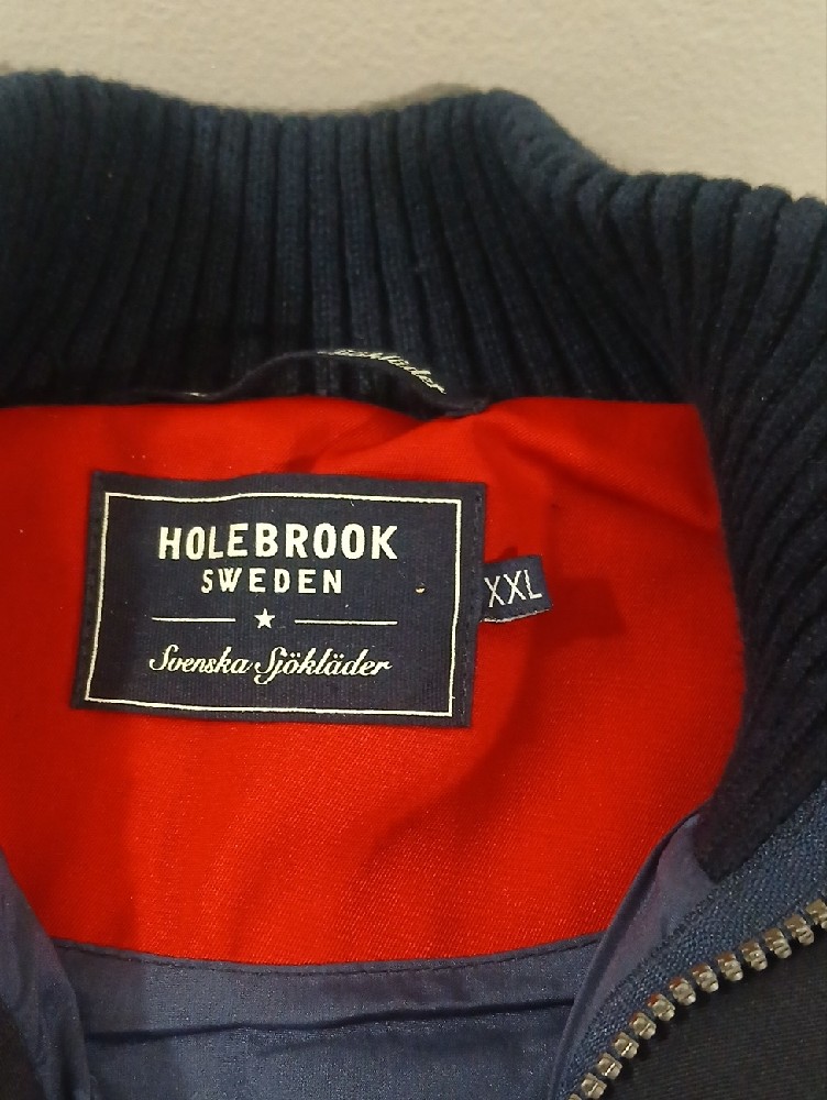 Holebrook Sweeden Navy Half Zip Windproof Sweater Men's — image 2 of 4
